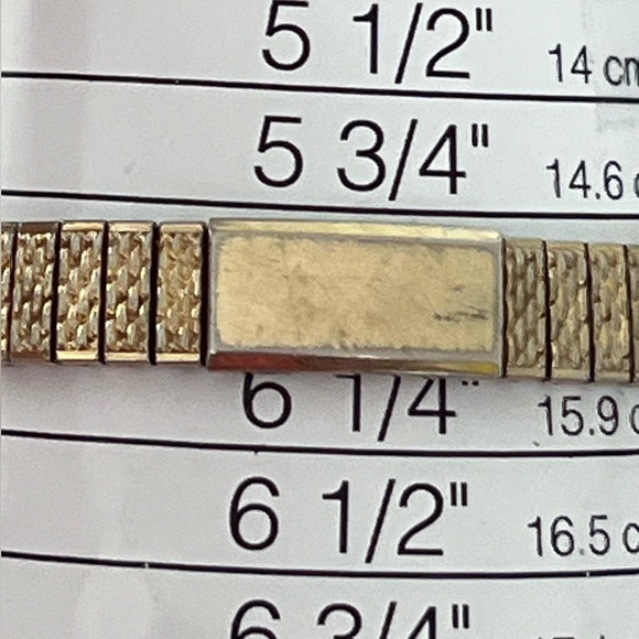 Timex Vintage Mechanical Waterproof Watch Gold Stretch Bracelet Stainless Dial - Picture 14 of 15